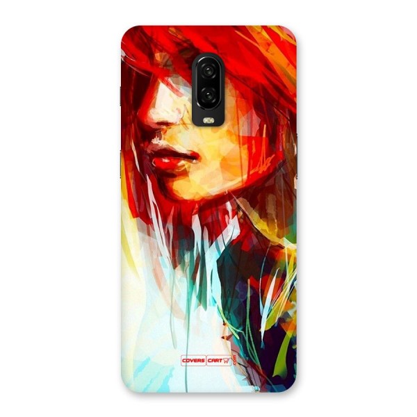 Painted Girl Back Case for OnePlus 6T