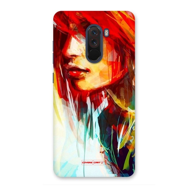 Painted Girl Back Case for Poco F1