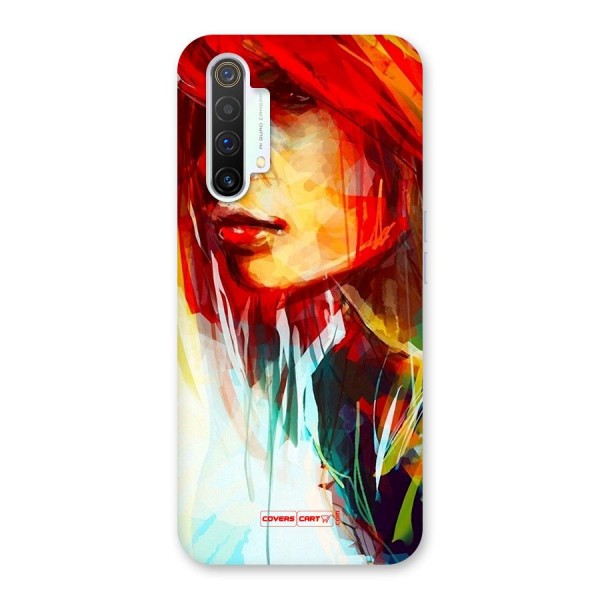 Painted Girl Back Case for Realme X3 SuperZoom