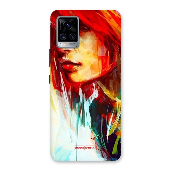 Painted Girl Back Case for Vivo V20 Pro