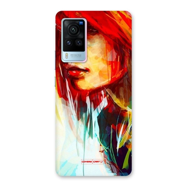 Painted Girl Back Case for Vivo X60 Pro