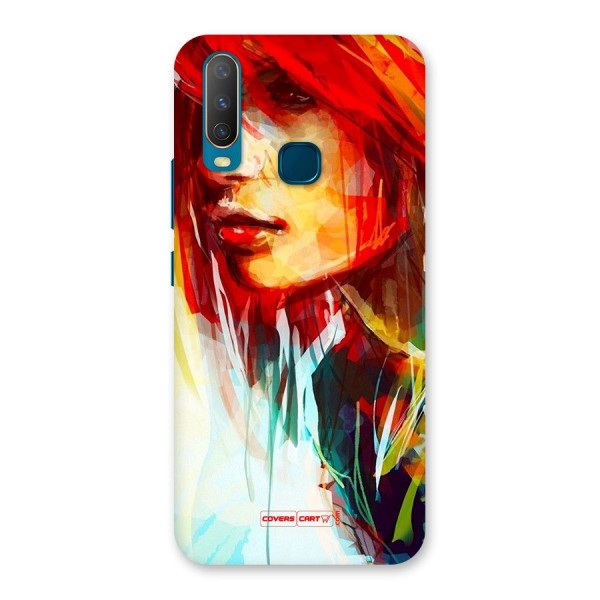 Painted Girl Back Case for Vivo Y12