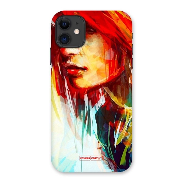 Painted Girl Back Case for iPhone 11