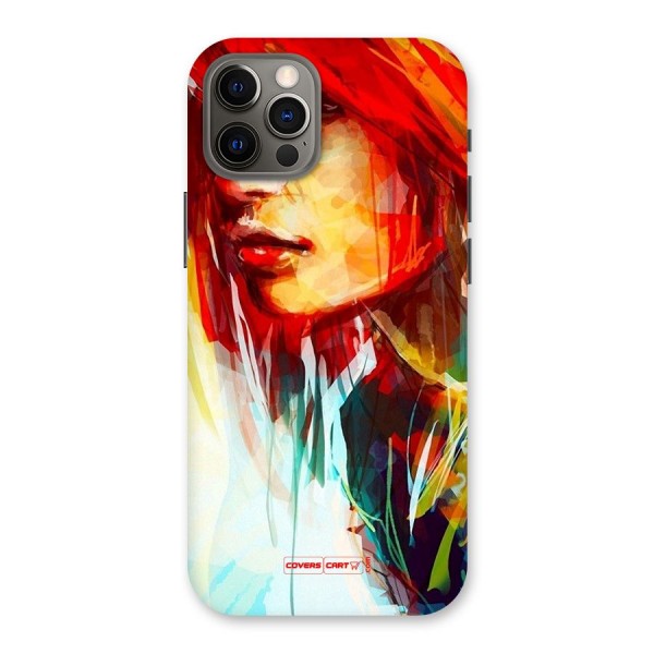 Painted Girl Back Case for iPhone 12 Pro