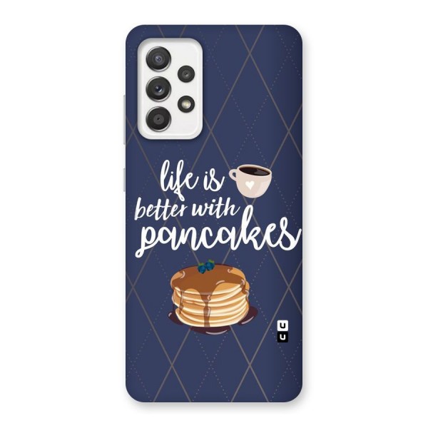 Pancake Life Back Case for Galaxy A52