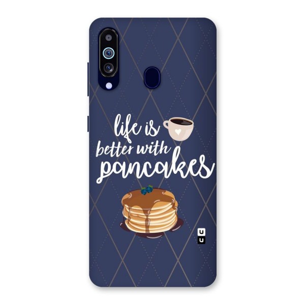 Pancake Life Back Case for Galaxy A60