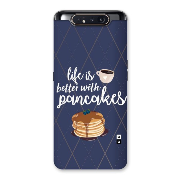 Pancake Life Back Case for Galaxy A80