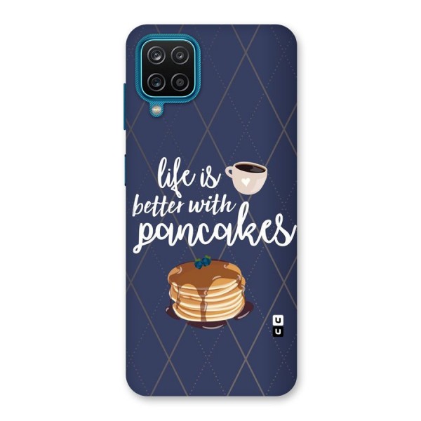 Pancake Life Back Case for Galaxy F12