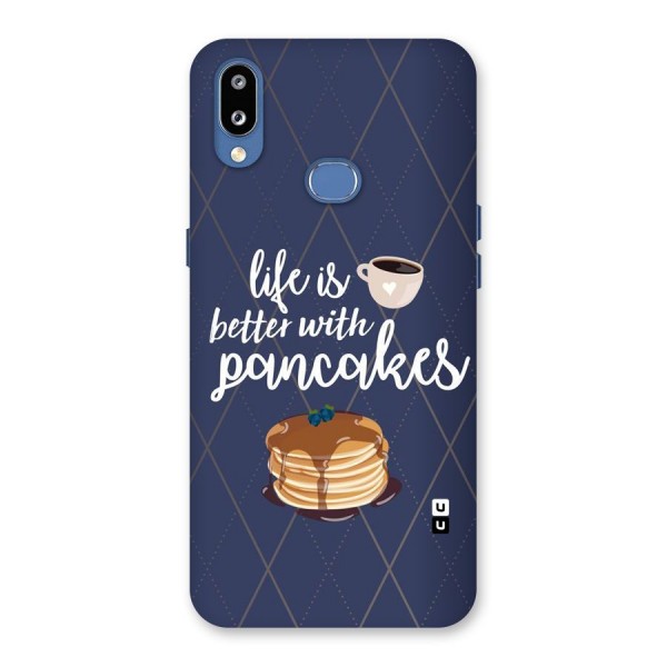 Pancake Life Back Case for Galaxy M01s