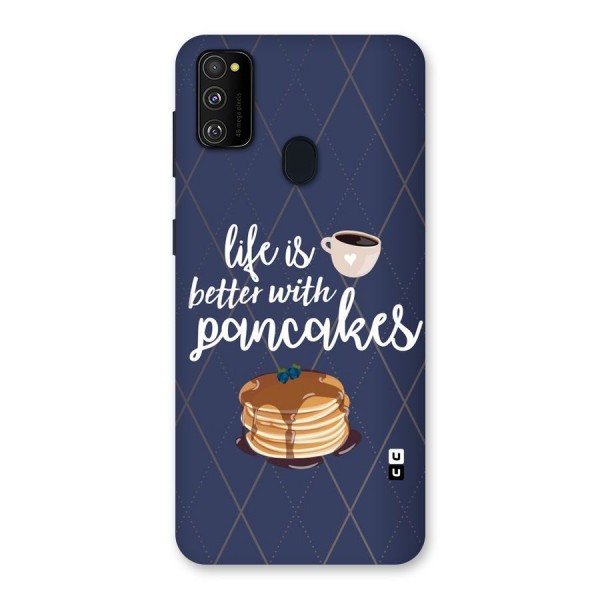 Pancake Life Back Case for Galaxy M21