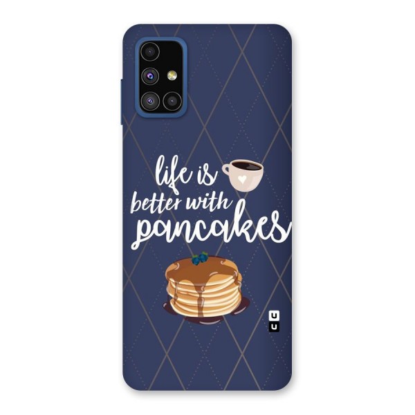 Pancake Life Back Case for Galaxy M51