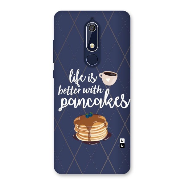 Pancake Life Back Case for Nokia 5.1