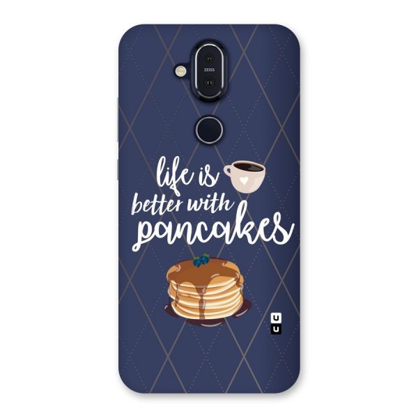 Pancake Life Back Case for Nokia 8.1