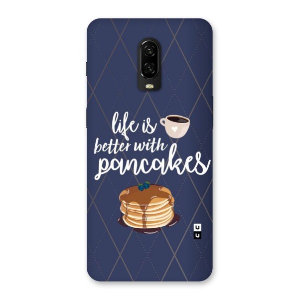 Pancake Life Back Case for OnePlus 6T