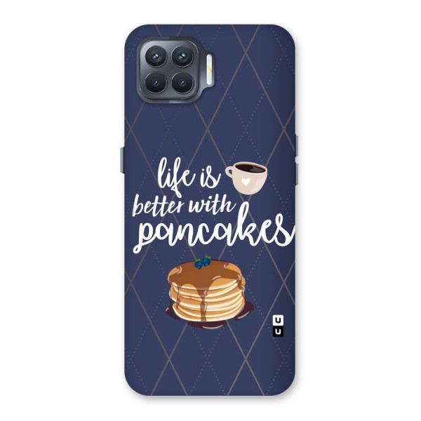 Pancake Life Back Case for Oppo F17 Pro