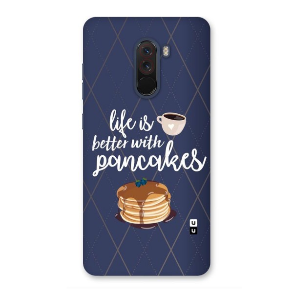 Pancake Life Back Case for Poco F1