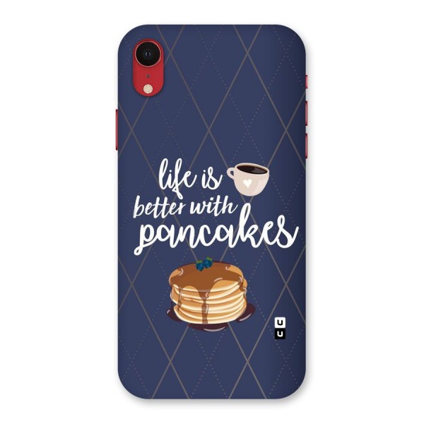 Pancake Life Back Case for iPhone XR