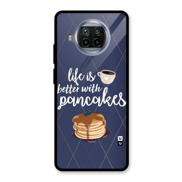 Pancake Life Glass Back Case for Mi 10i