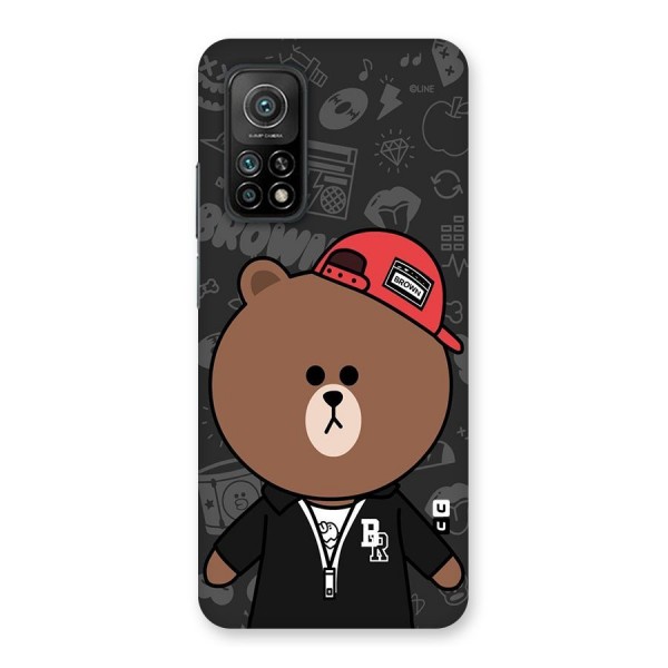 Panda Brown Back Case for Mi 10T Pro 5G