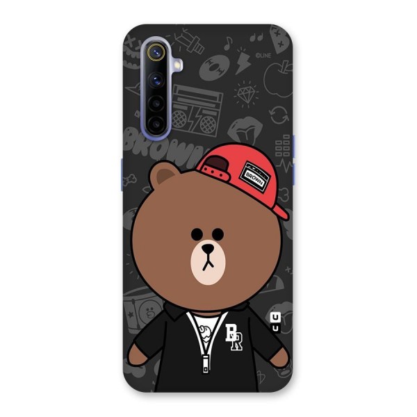 Panda Brown Back Case for Realme 6