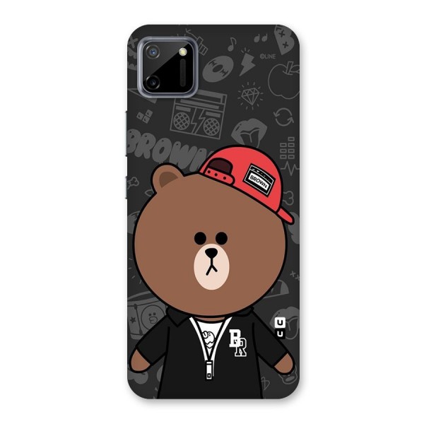 Panda Brown Back Case for Realme C11