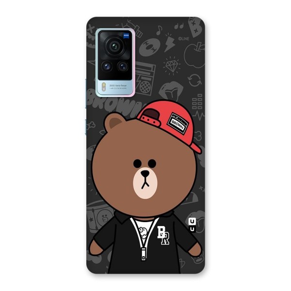 Panda Brown Back Case for Vivo X60 Pro