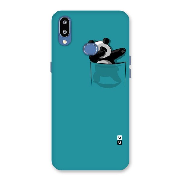 Panda Dabbing Away Back Case for Galaxy M01s