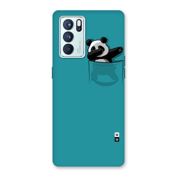 Panda Dabbing Away Back Case for Oppo Reno6 Pro 5G