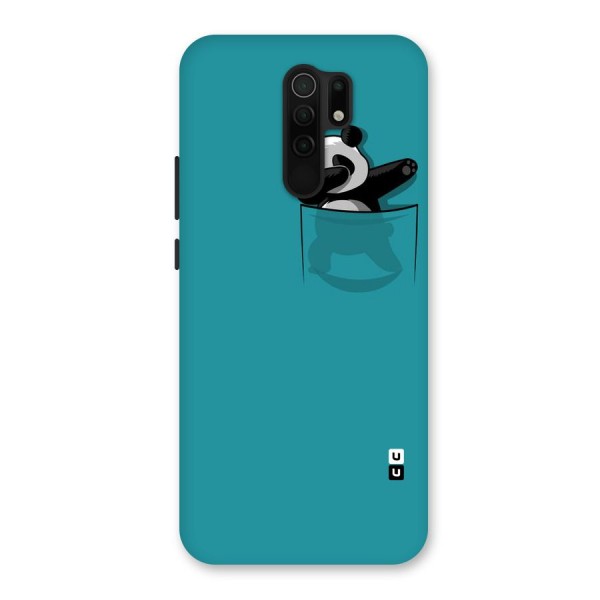 Panda Dabbing Away Back Case for Redmi 9 Prime