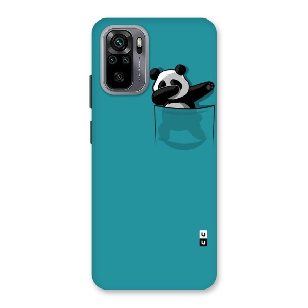 Panda Dabbing Away Back Case for Redmi Note 10