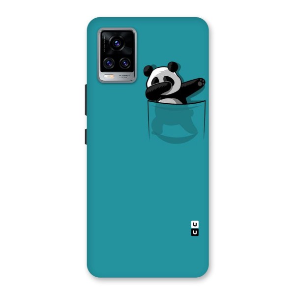 Panda Dabbing Away Back Case for Vivo V20 Pro