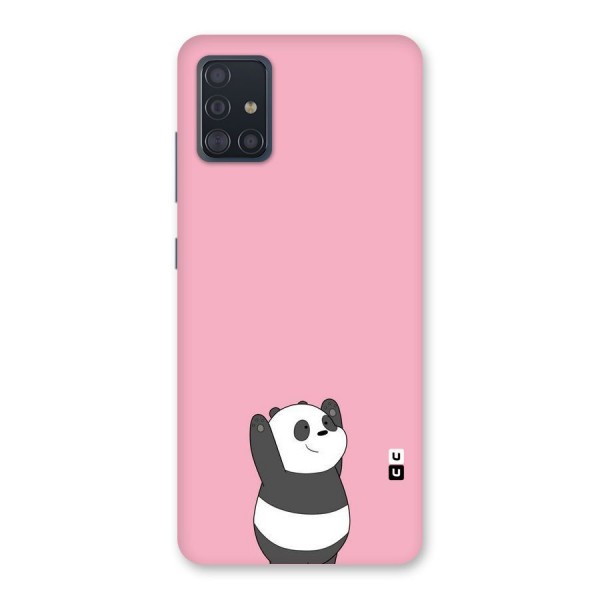 Panda Handsup Back Case for Galaxy A51