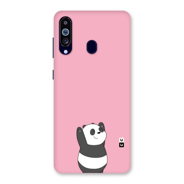 Panda Handsup Back Case for Galaxy A60