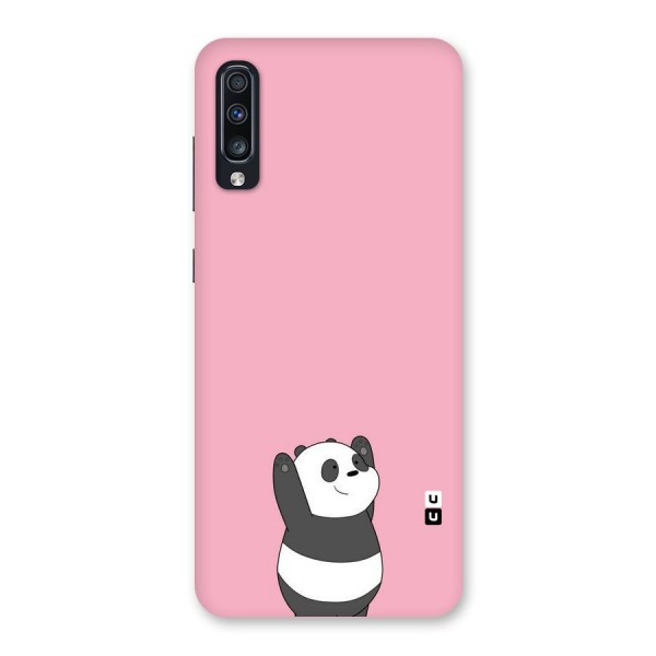 Panda Handsup Back Case for Galaxy A70