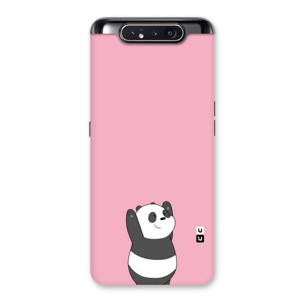 Panda Handsup Back Case for Galaxy A80