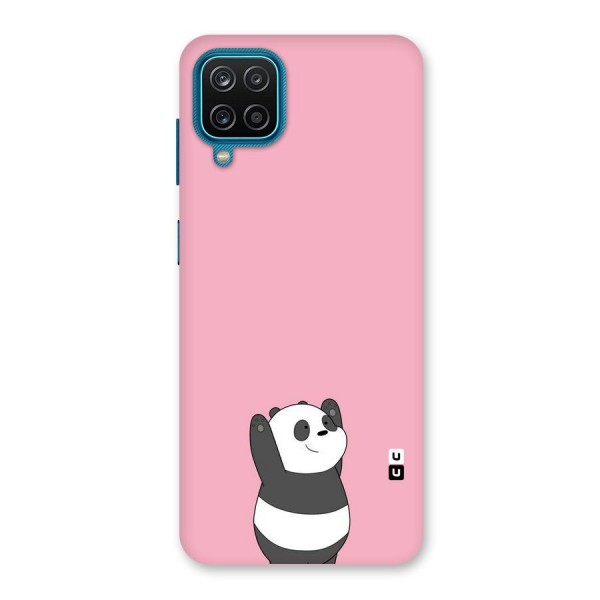 Panda Handsup Back Case for Galaxy F12