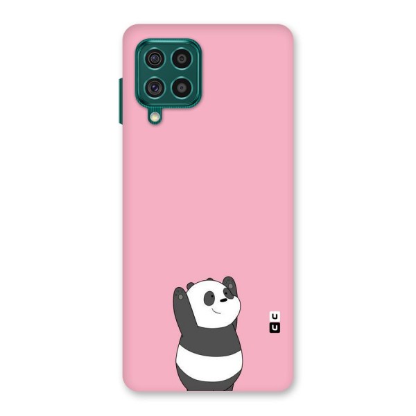 Panda Handsup Back Case for Galaxy F62