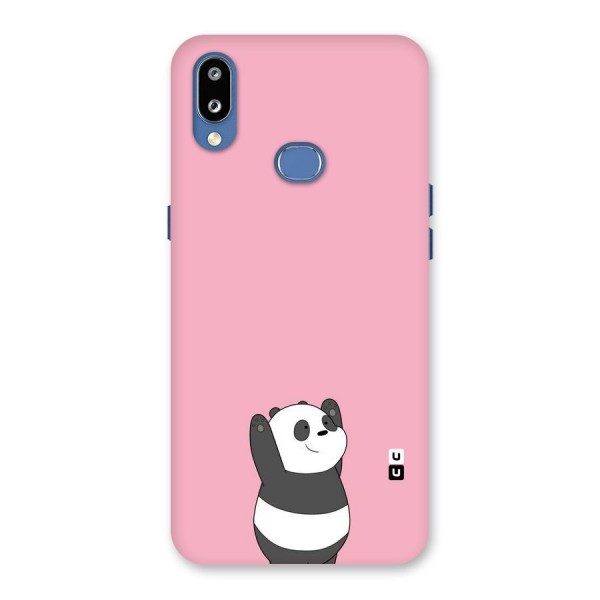 Panda Handsup Back Case for Galaxy M01s