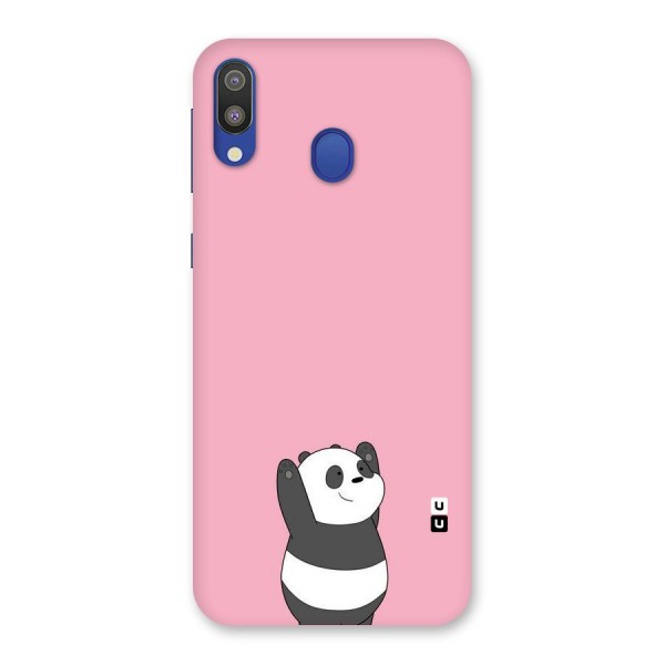 Panda Handsup Back Case for Galaxy M20