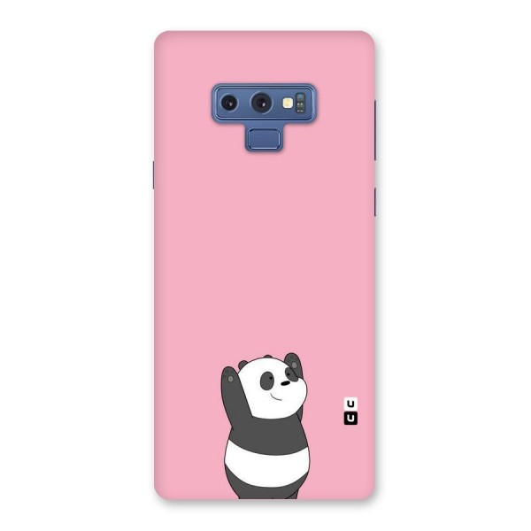 Panda Handsup Back Case for Galaxy Note 9