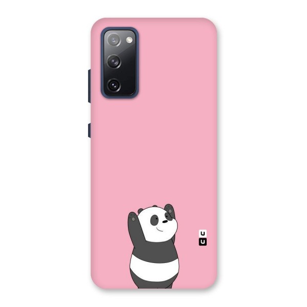 Panda Handsup Back Case for Galaxy S20 FE