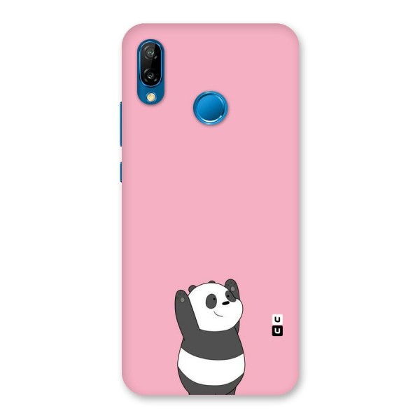 Panda Handsup Back Case for Huawei P20 Lite