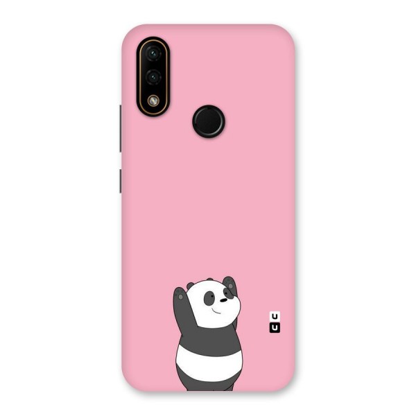 Panda Handsup Back Case for Lenovo A6 Note