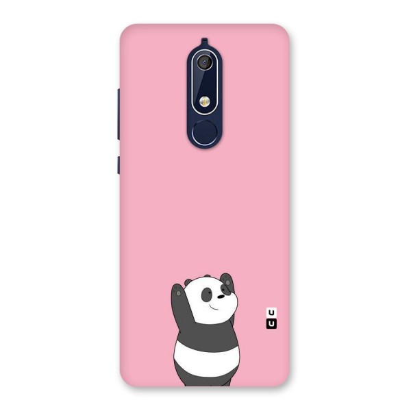 Panda Handsup Back Case for Nokia 5.1