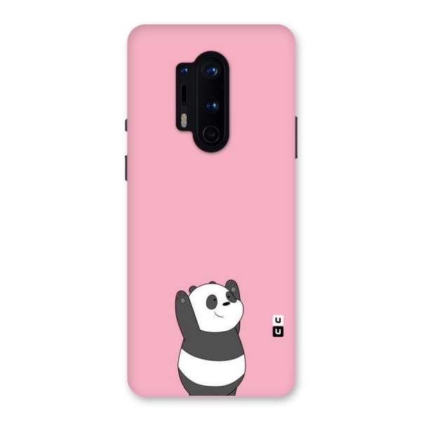 Panda Handsup Back Case for OnePlus 8 Pro