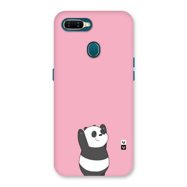 Panda Handsup Back Case for Oppo A7