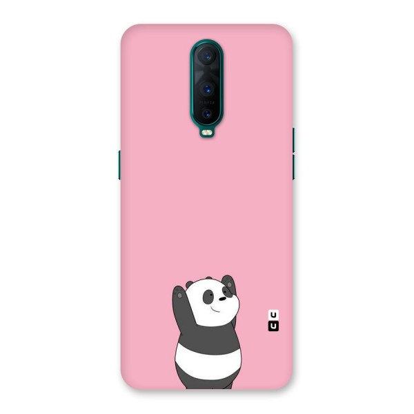 Panda Handsup Back Case for Oppo R17 Pro