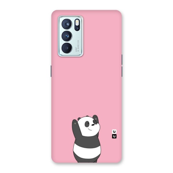 Panda Handsup Back Case for Oppo Reno6 Pro 5G