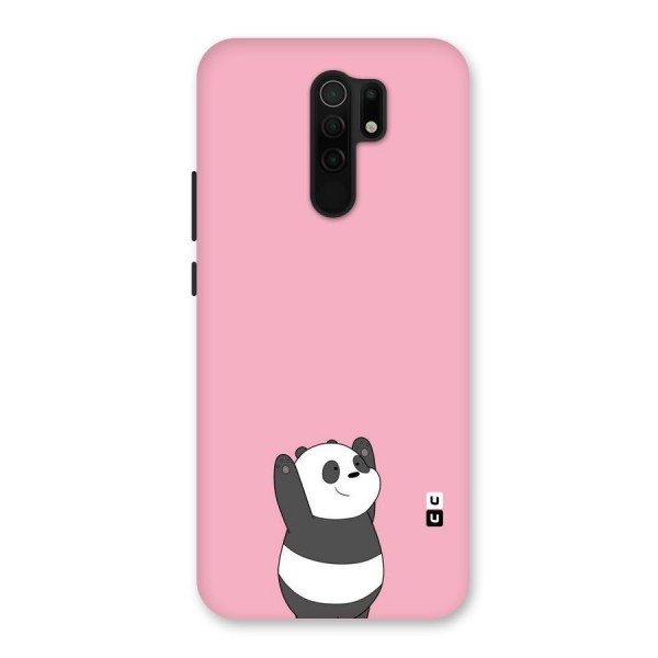 Panda Handsup Back Case for Redmi 9 Prime