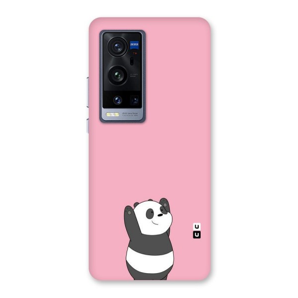 Panda Handsup Back Case for Vivo X60 Pro Plus